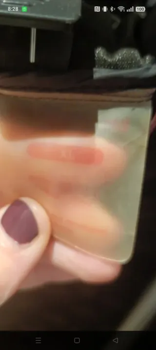 Cazadora de invierno roja y gris