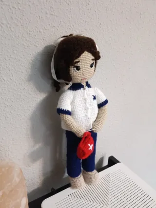 Muñeca Amigurumi Enfermera