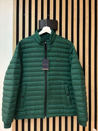 Cazadora plumífero Tommy Hilfiger verde