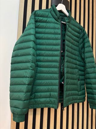 Cazadora plumífero Tommy Hilfiger verde