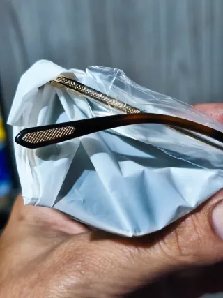 Gafas de sol aviador marrones y plateadas