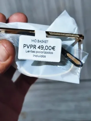 Gafas de sol aviador marrones y plateadas