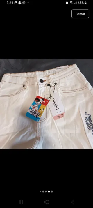 Vaqueros Lefties Looney Tunes Talla 36