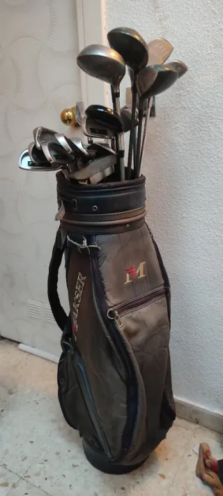 Conjunto palos de golf 23 palos + bolsa