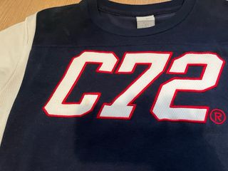 Camiseta Nike C72 Vintage Azul Marino Blanco