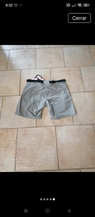 Bermuda trekking gris