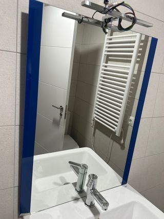 Espejo de baño con luz LED