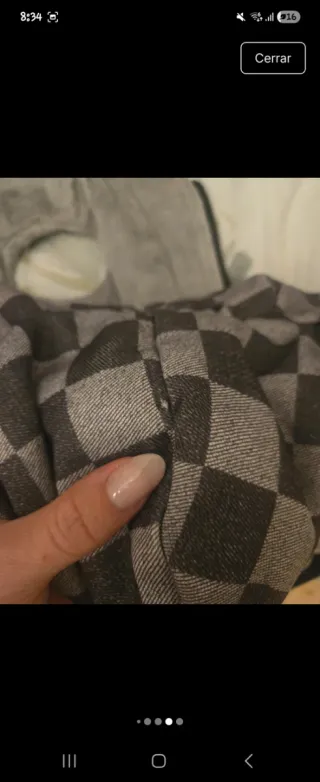 Ropa para cachorro a cuadros