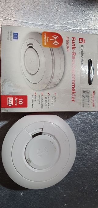 Detector de humo inalámbrico EiElectronics Ei650RF