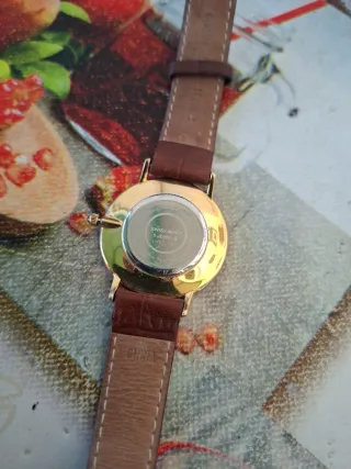 Orologio Steinhausen Uomo Pelle Marrone Oro