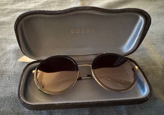 Occhiali da sole Gucci Donna Nero/Oro