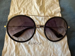 Occhiali da sole Gucci Donna Nero/Oro