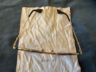 Occhiali da sole Gucci Donna Nero/Oro