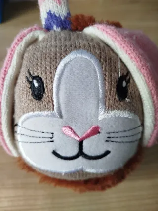 Orejeras de conejo para niña