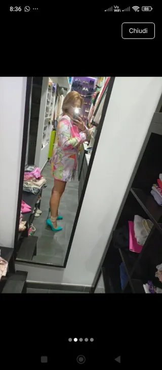 Abito blazer floreale