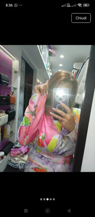 Abito blazer floreale