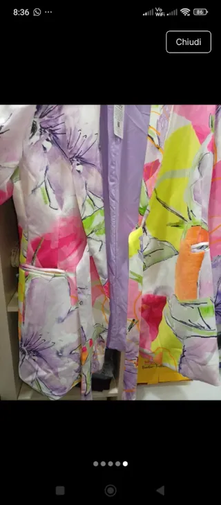 Abito blazer floreale