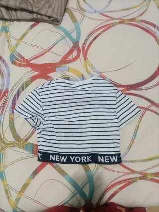 Camiseta de rayas New York