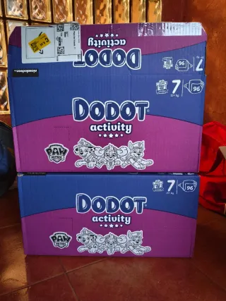 Pañales Dodot Activity T7 (96 uds)