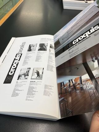 Libro el croquis en español e ingles