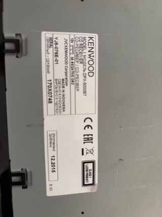 Radio Kenwood DPX-5000BT 2DIN Bluetooth