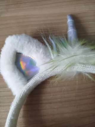 Orejeras unicornio niña