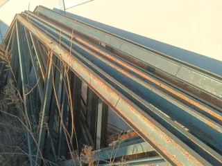 Cerchas para tejado nave industrial