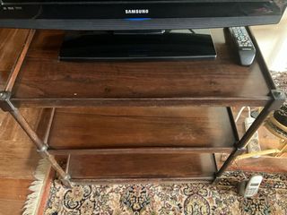 Camarera madera vintage auxiliar