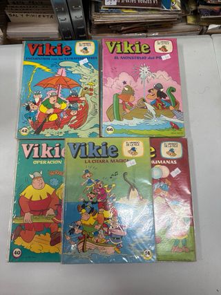 Lote 19 números Vikie el Vikingo