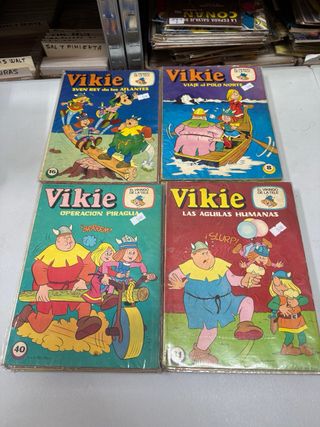 Lote 19 números Vikie el Vikingo