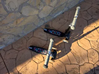 Patinete 3 ruedas infantil con luces