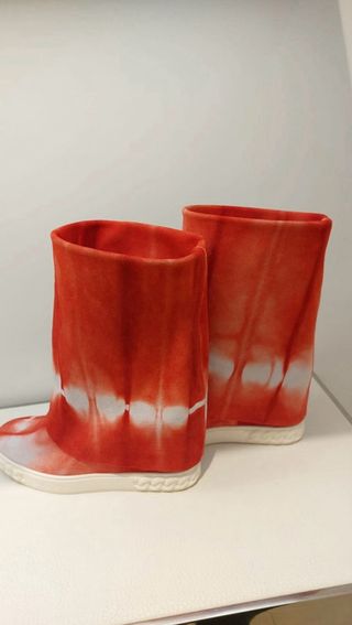 Casadei Stivali Rossi Taglia 37.5