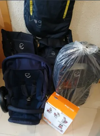 Carrito Bebé Jane Muum Koos R1 Trio+Accesorios