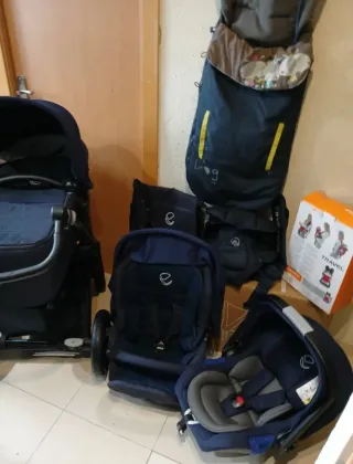 Carrito Bebé Jane Muum Koos R1 Trio+Accesorios