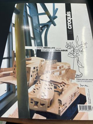 Libro el croquis- enricmiralles Benedettata taglia