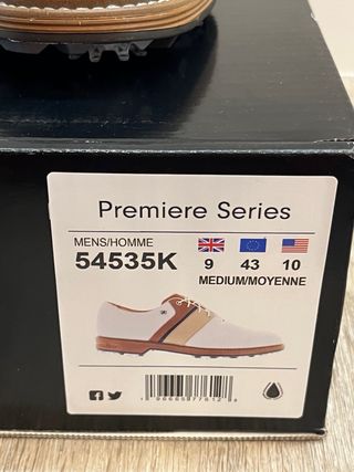 Zapatos de Golf FootJoy Nuevos a estrenar