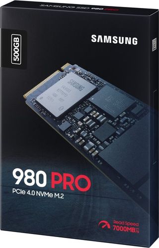 Samsung 980 PRO SSD 500GB PCIe 4.0 NVMe M.2