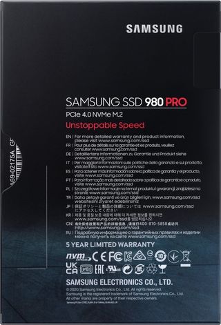Samsung 980 PRO SSD 500GB PCIe 4.0 NVMe M.2