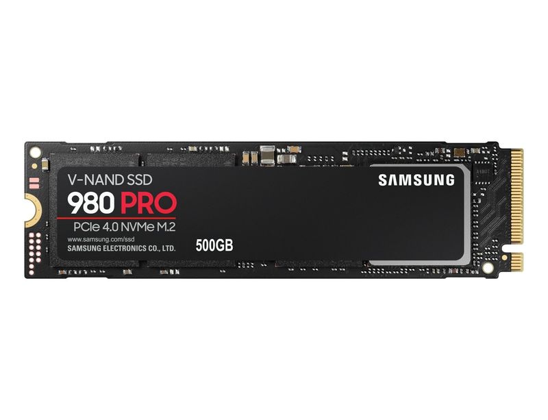 Samsung 980 PRO SSD 500GB PCIe 4.0 NVMe M.2 afbeelding 2