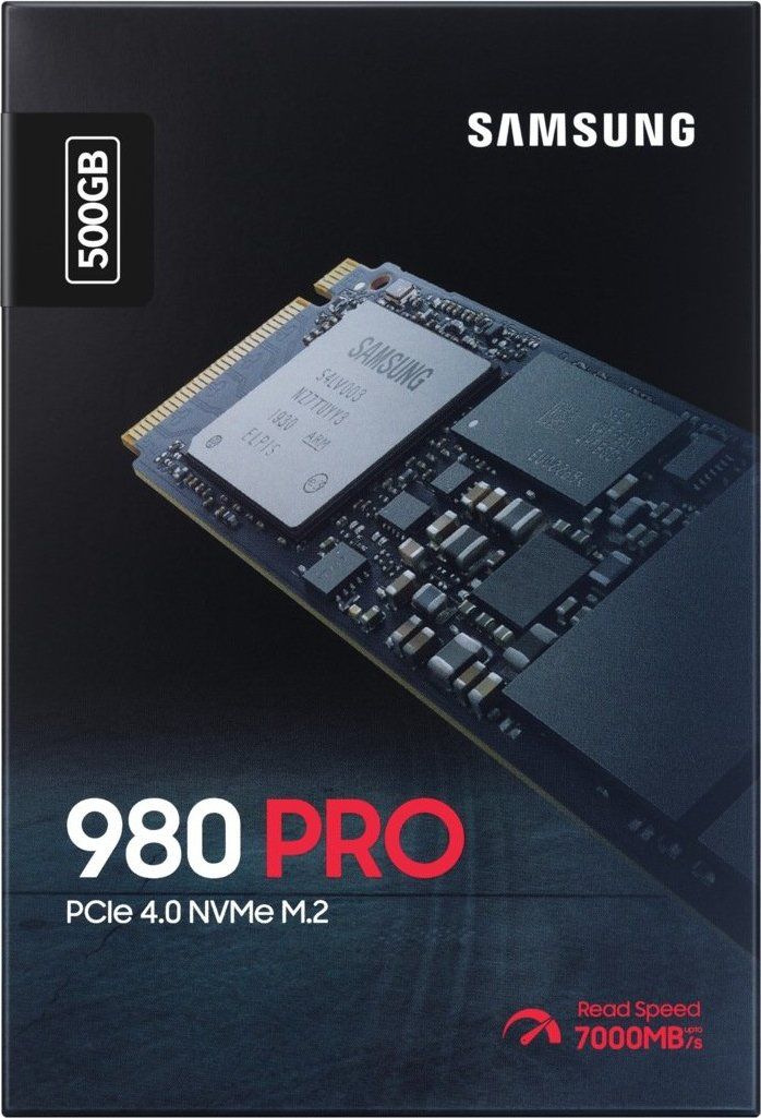 Samsung 980 PRO SSD 500GB PCIe 4.0 NVMe M.2 afbeelding 3