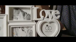 Marco de fotos Live Laugh Love