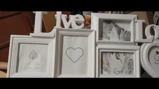 Marco de fotos Live Laugh Love