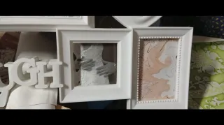 Marco de fotos Live Laugh Love