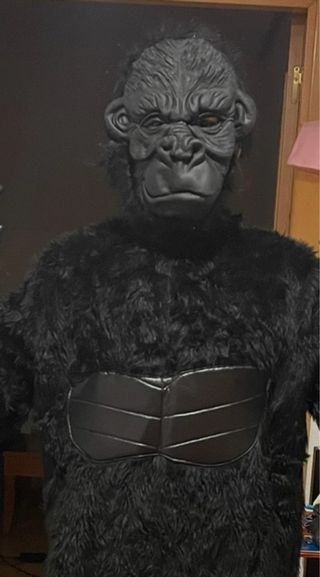 Disfraz Gorila Talla Única con Máscara