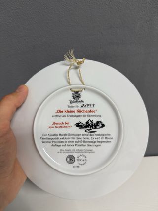 Piatto da collezione Die kleine Küchenfee