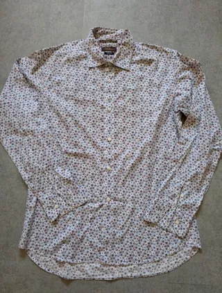 Camicia uomo Dama fantasia floreale M