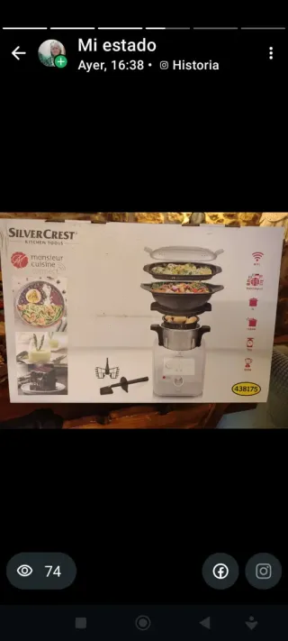 Robot de Cocina Monsieur Cuisine Connect