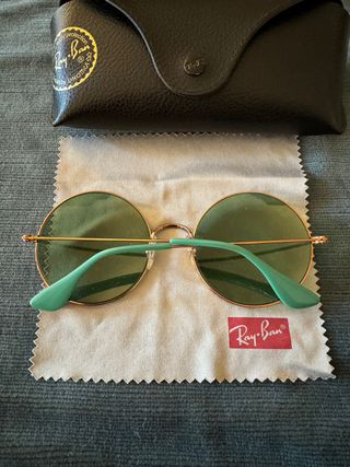 Occhiali da sole Ray-Ban donna oro/verde