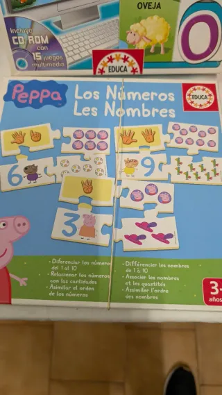 Lote 4 juegos educativos