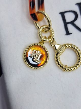 Bracciale Ralph Lauren Tortora e Oro Nuovo